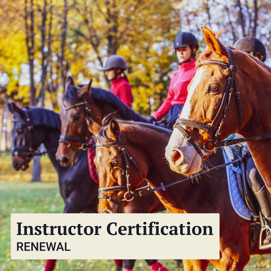 Instructor Certification - Renewal